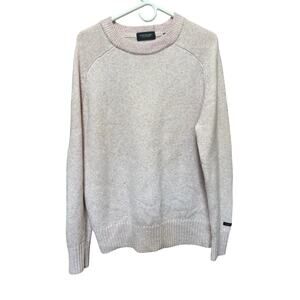 Scotch & Soda Wool Alpaca Blend Pink Crewneck Sweater Size M